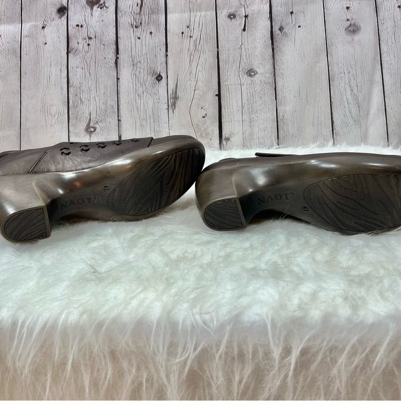 Naot Precious Brown Leather Bootie 10 - Picture 11 of 13